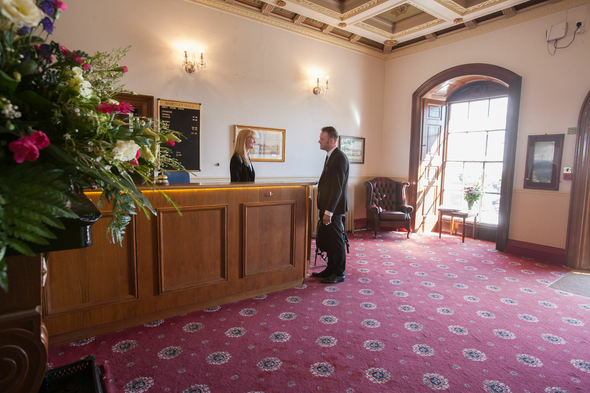 Wortley Hall Sheffield Bagian luar foto